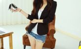 Blazer feminino liso